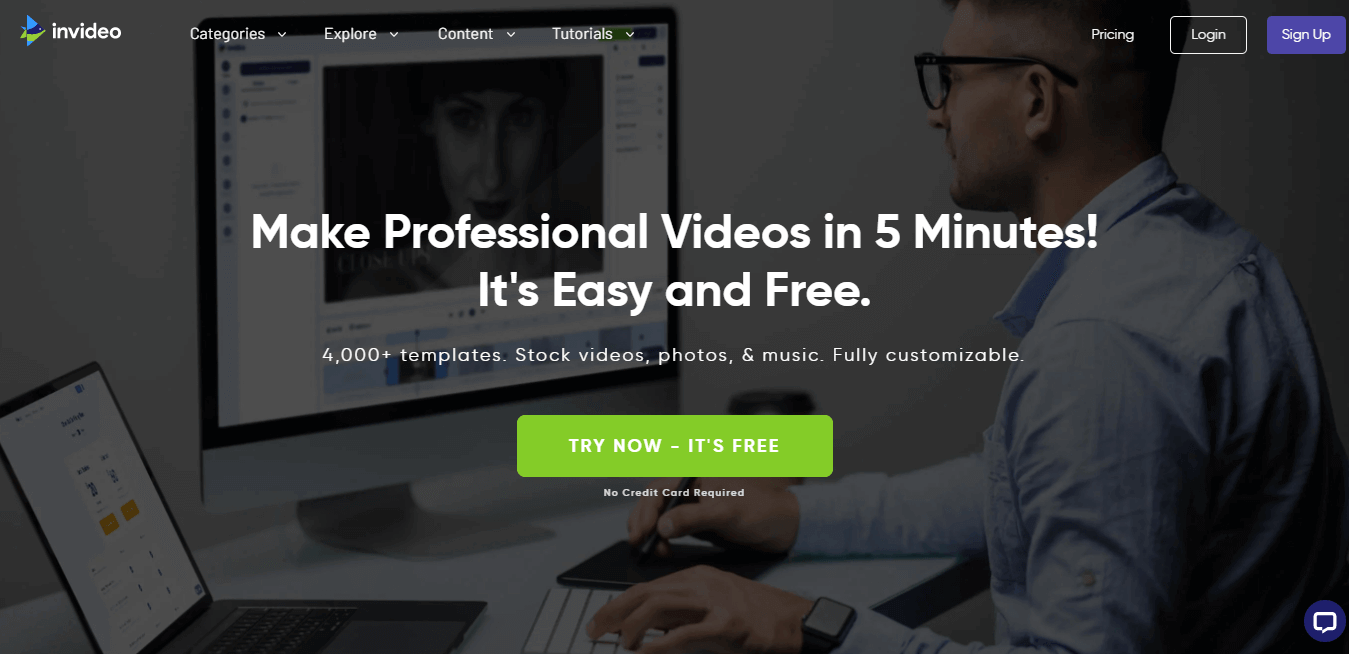 invideo video editing software
